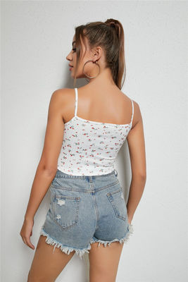 Small Fresh Ladies Camisole Vest Floral Lace Vest Top Patchwork Suspenders Fashion