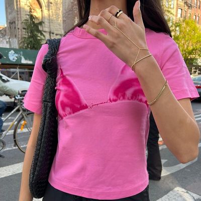 Comfortable Stylish Decal T Shirt Printed Sexy Round Neck Short Sleeve T Shirt