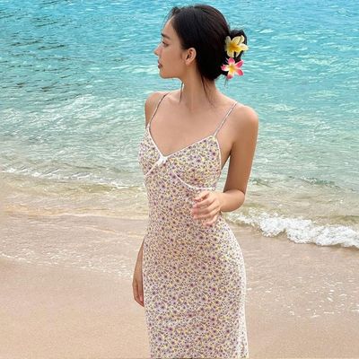 New Fashion Custom Print Pattern Sexy Halter Dress A Variety Of Patterns Can Be Customized