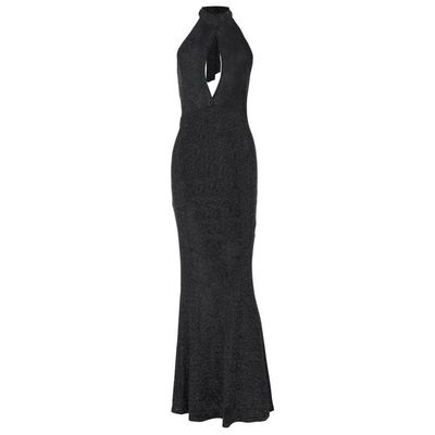 Customizable Dress New Spring summer Fashion Sexy Backless Cutout Slim Round Neck Dress